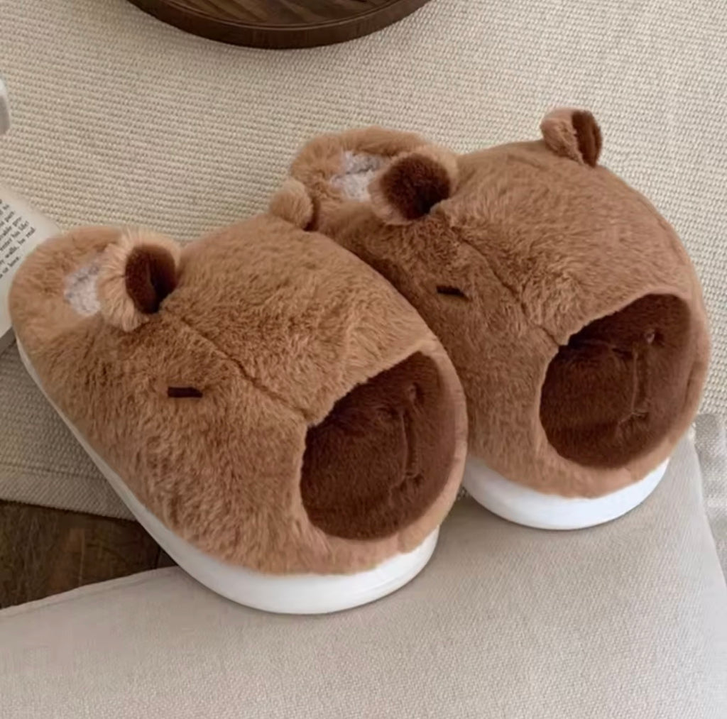 Capybara Slippers