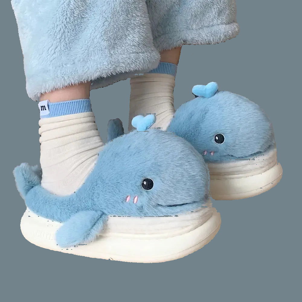 Whale Slippers