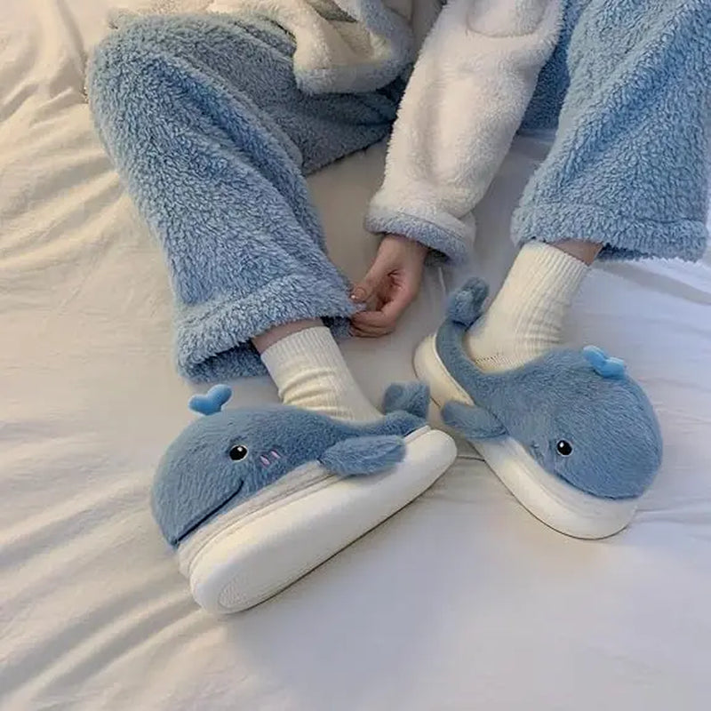 Whale Slippers