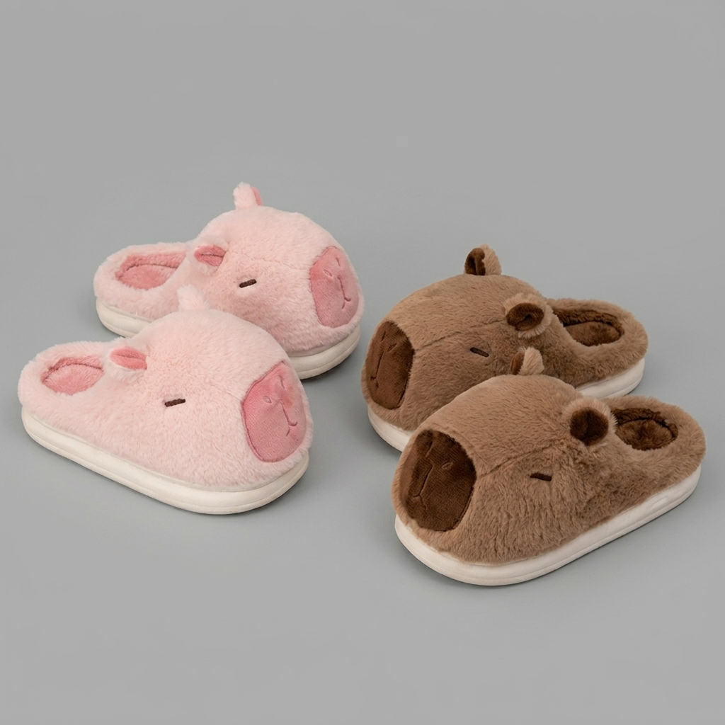 Capybara Slippers