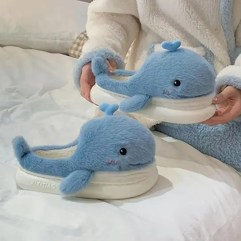 Whale Slippers